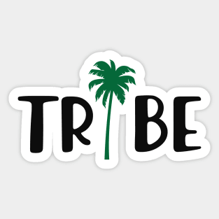 Bridesmaid - Tribe ( Palm Tree Theme ) Sticker